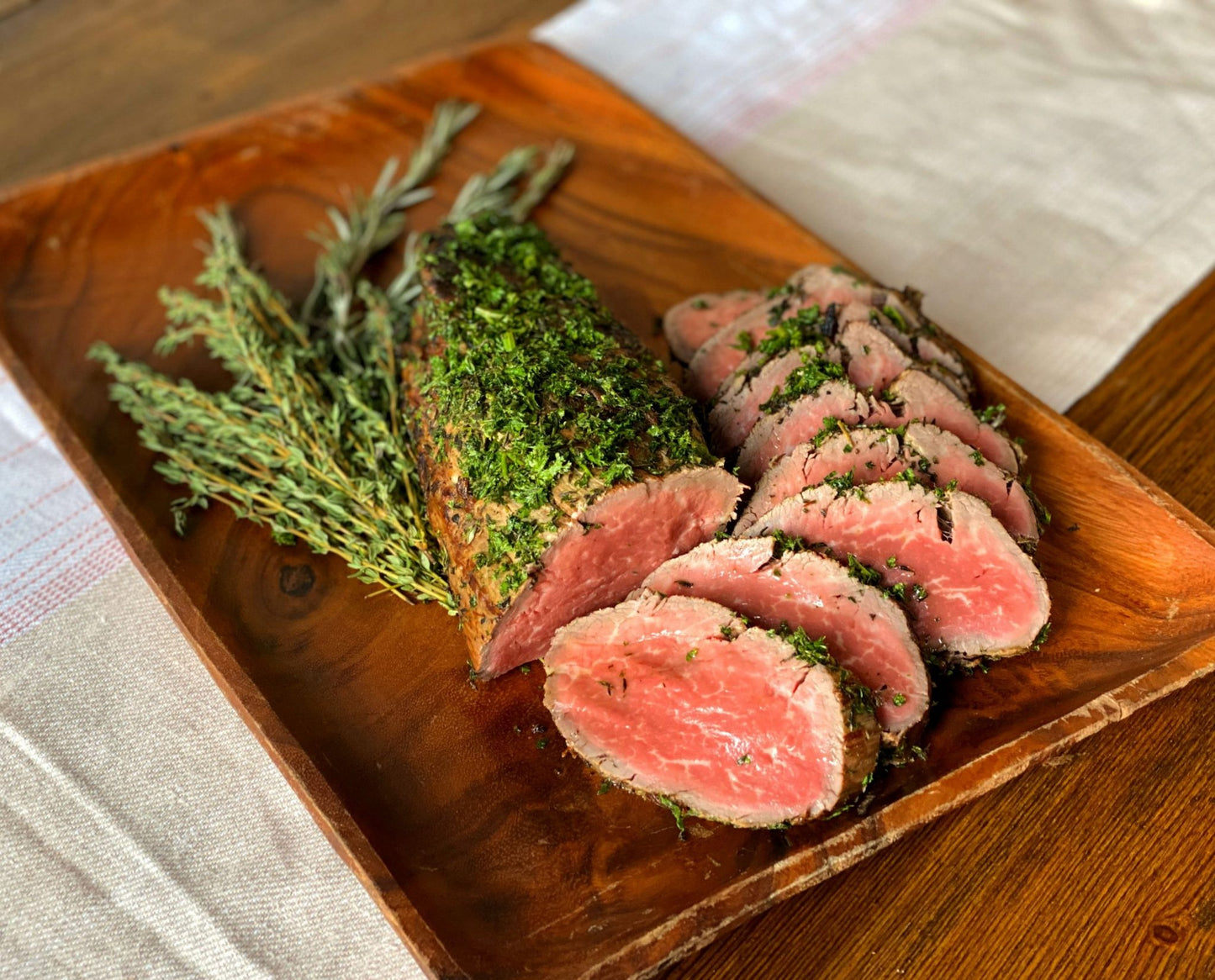 Beef Tenderloin with horseradish sauce