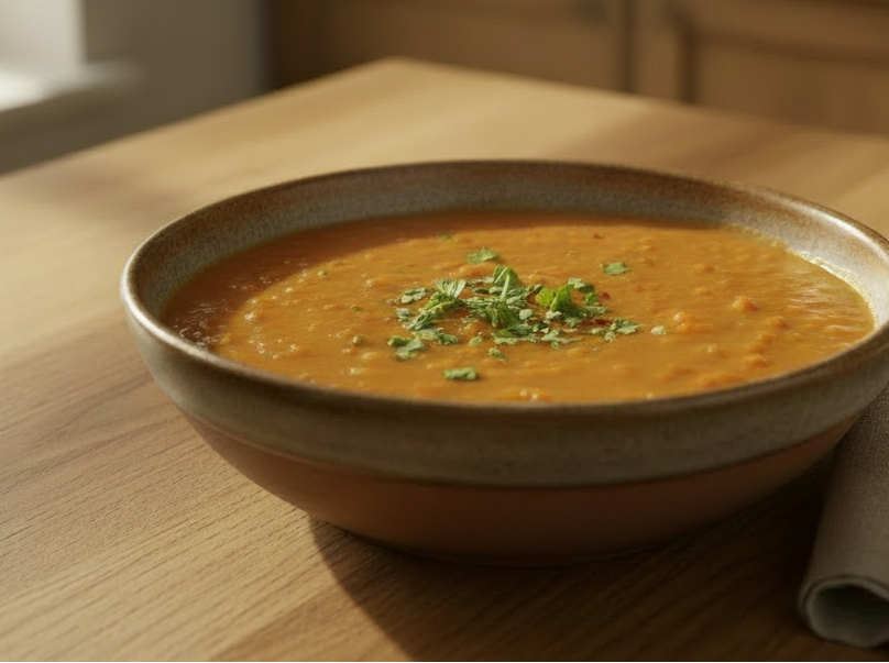 Keep the same photo, this is perfect. But please remove the fake steam above the plate