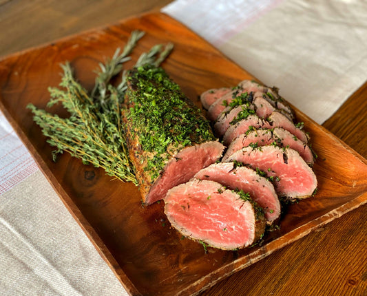 Beef Tenderloin with horseradish sauce
