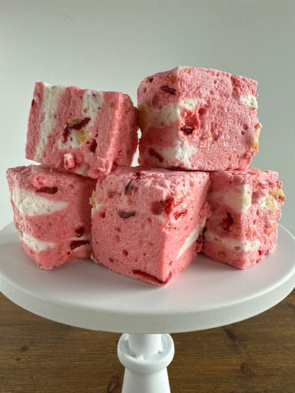 Gourmet red, white and blue Marshmallows