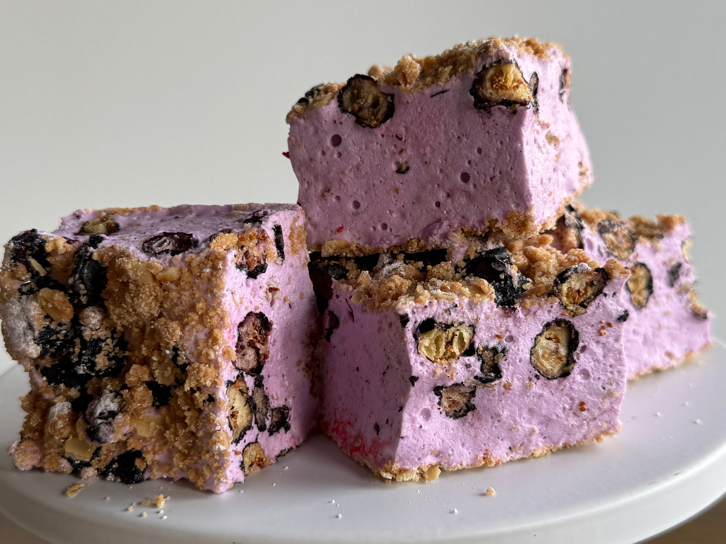 Gourmet red, white and blue Marshmallows