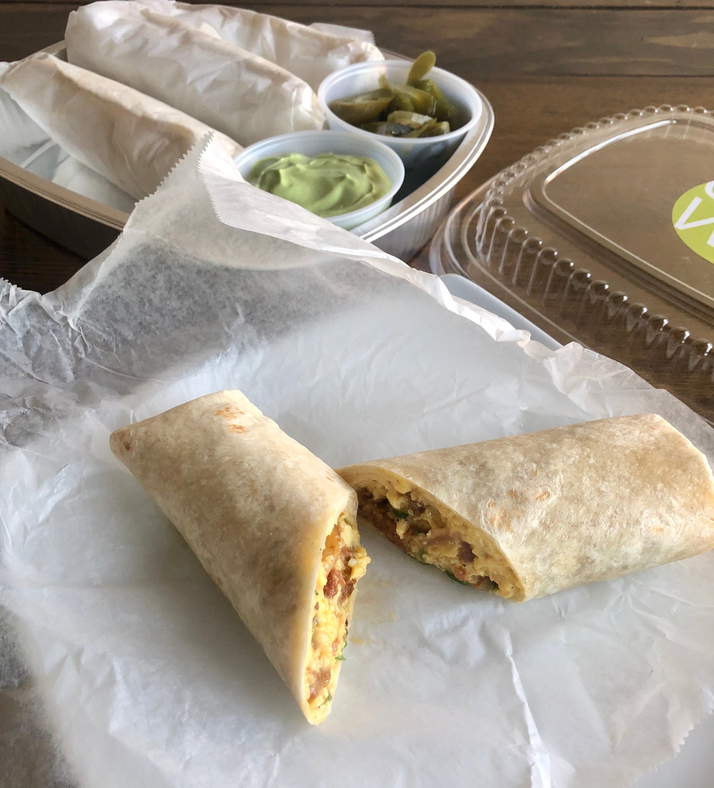 Daily Breakfast Burritos