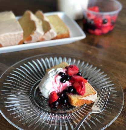 Brown butter pound cake