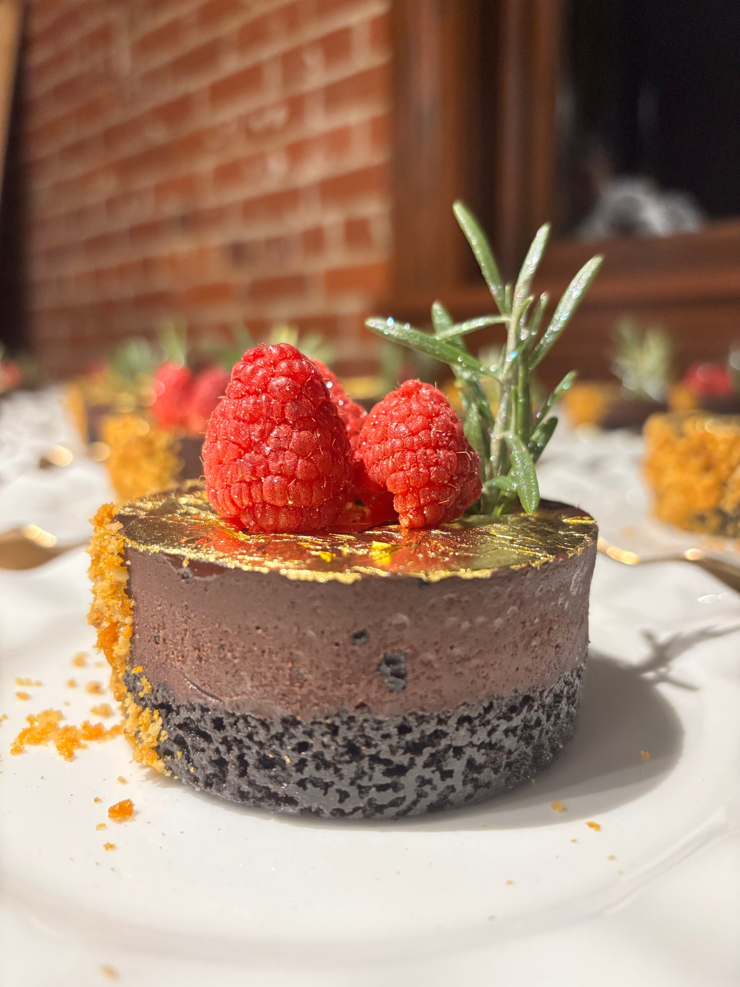 Vegan Orange Chocolate Ganache Tarte