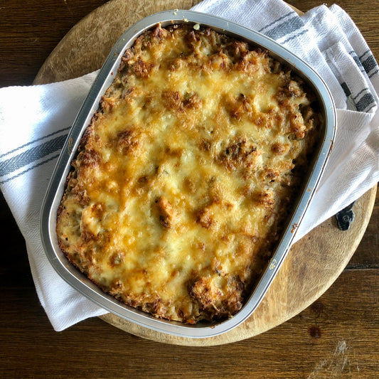 Chicken Burrito Casserole (mild)