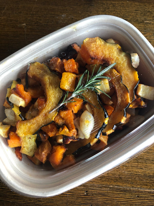 Roasted root vegetables