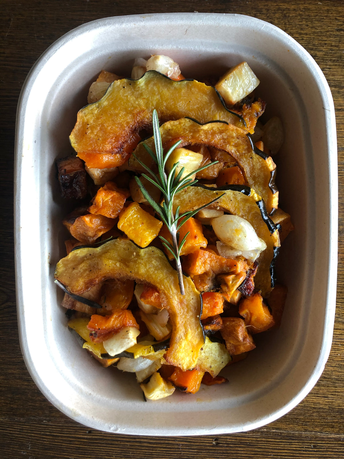 Roasted root vegetables