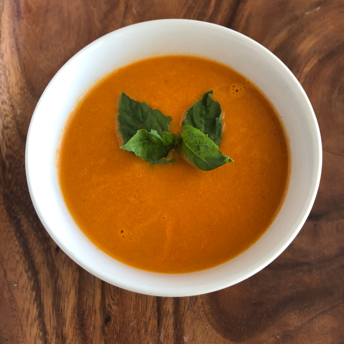 Classic Tomato Soup with Grilled Cheese Croutons