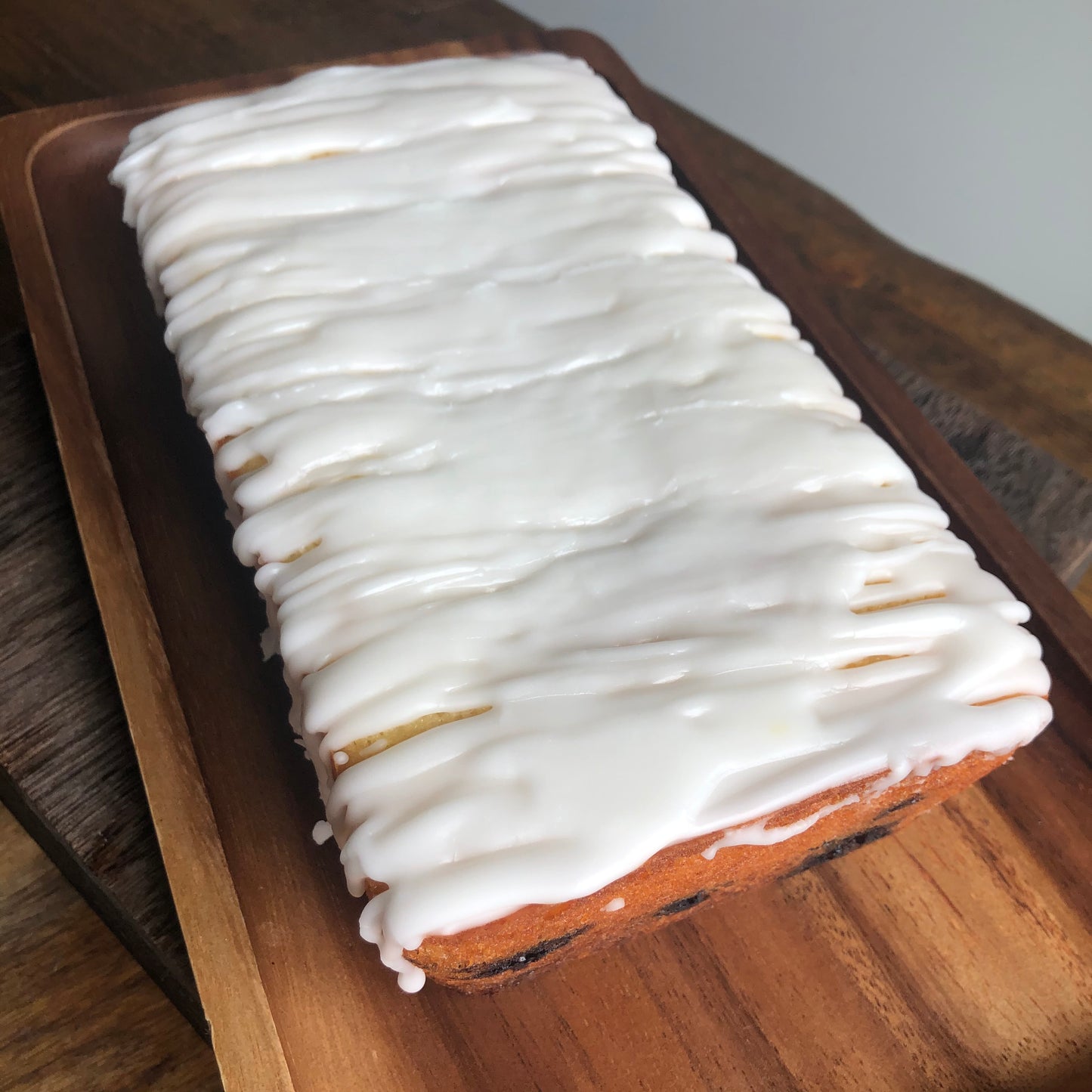 Lemon Blueberry Loaf with Citrus Glaze