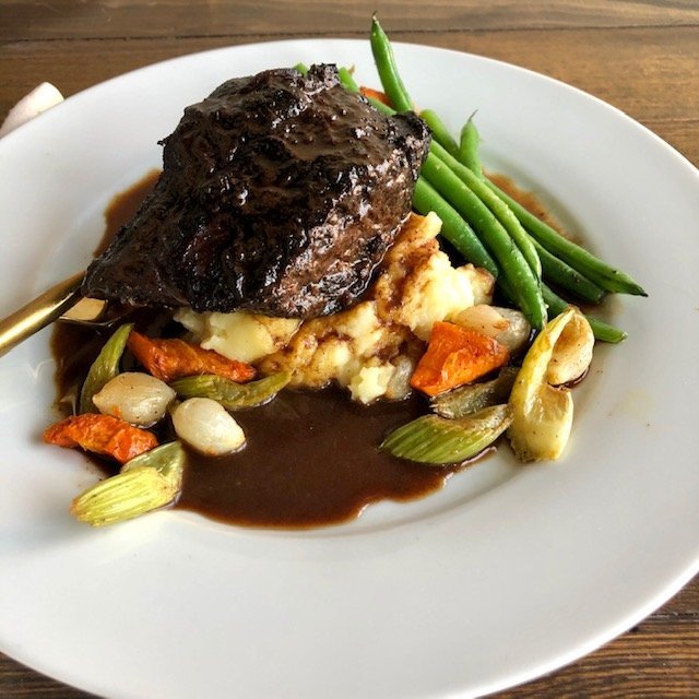 Guinness braised short ribs