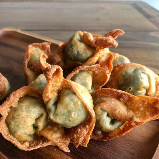 Spinach & Artichoke Wontons