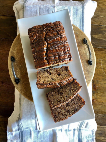 Banana Espresso Chocolate Chip Cake