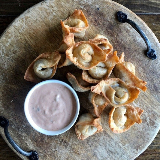 Goetta Wontons