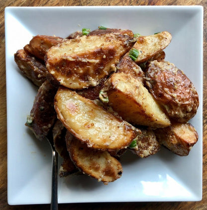 Roasted Red Potato Salad with Whole Grain Mustard Vinaigrette