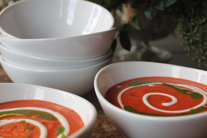 Roasted red pepper soup