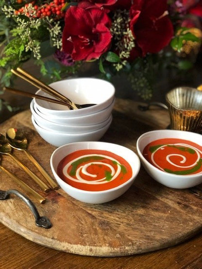 Roasted red pepper soup
